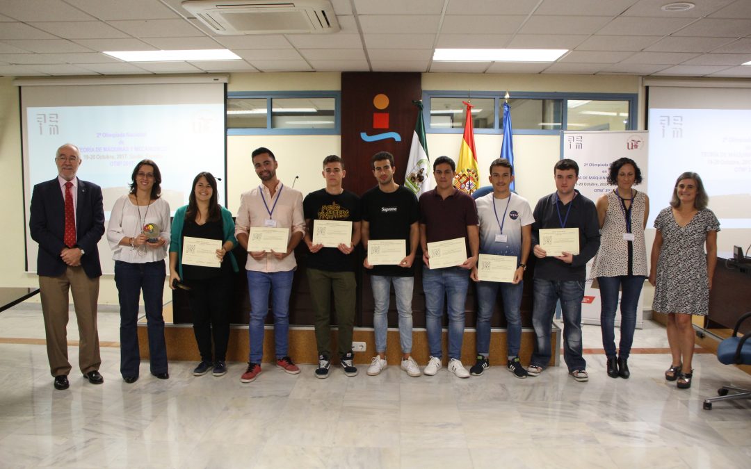 2ª Olimpiada Nacional de Teoría de Máquinas y Mecanismos en Sevilla