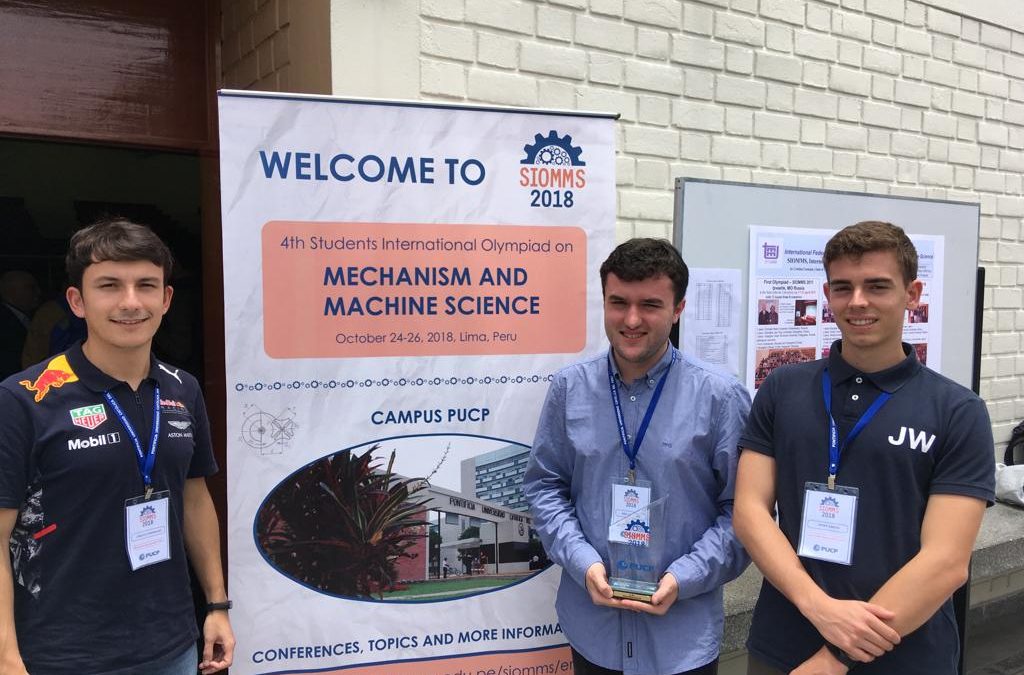 4th Students International Olympiad on Mechanism and Machine Science: SIOMMS18