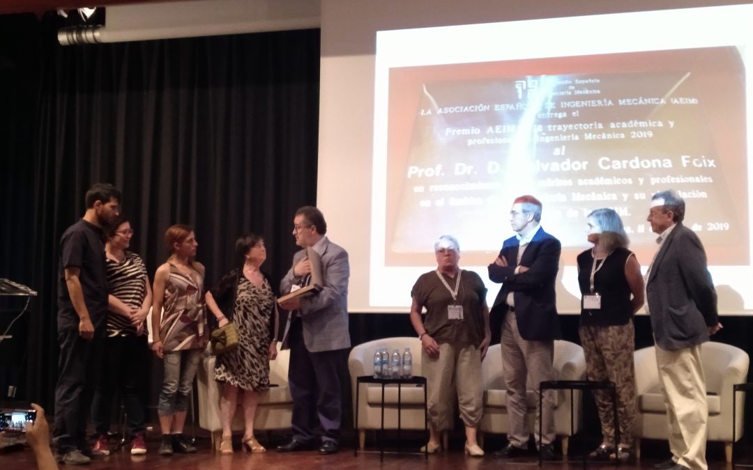 Homenaje al profesor catedrático de la UPC Salvador Cardona